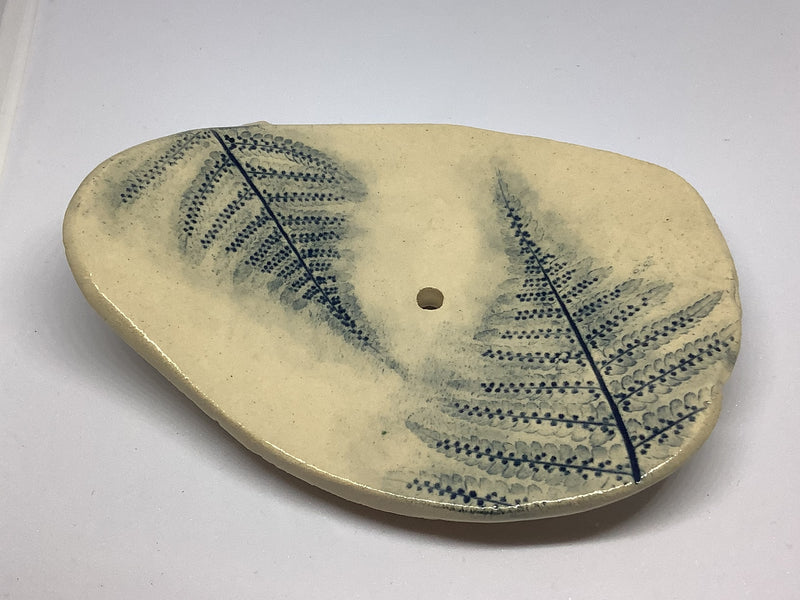 Designer soap dishes made by a local artist